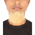thumbnail image 1 of HPO Adult Men's Blonde Color Fake Goatee Beard, Human Facial Hair, 1 of 5