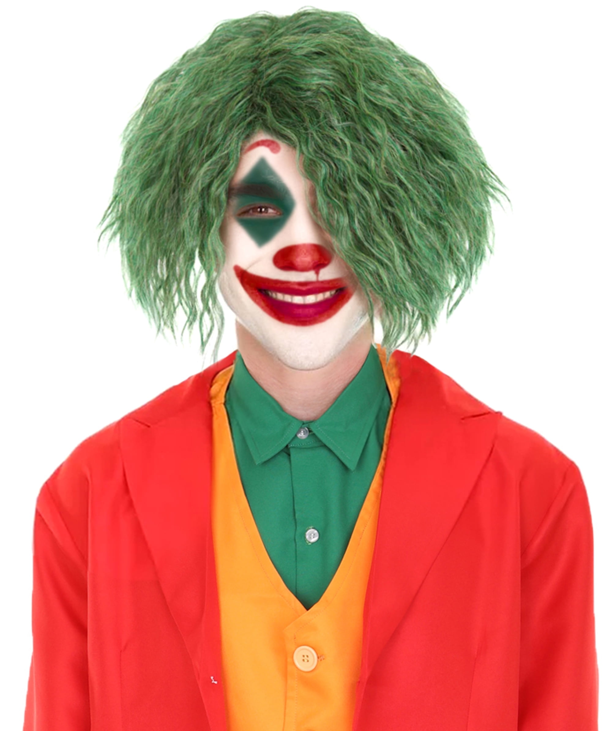 Adult The Joker Wig Costume Adult The Joker Wig Costume
