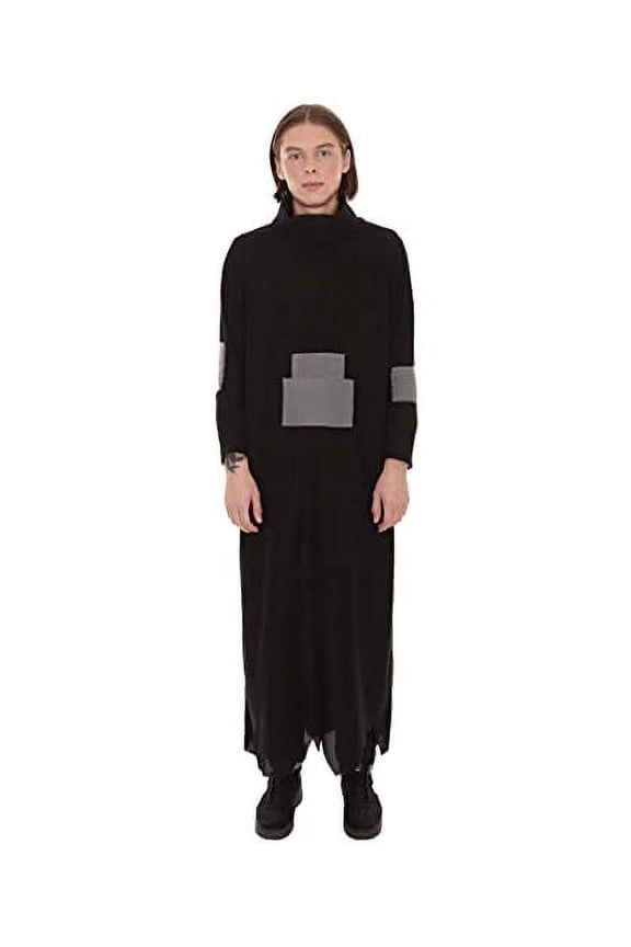 | Adult Men's Evil Wizard Black Costume | Non-flammable Synthetic Fabric