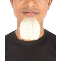 HPO Fack Goats Beard Adult Men's Goatee Human Hair Beard | Facial Hair Multiple Color Options | HPO