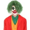 thumbnail image 1 of HPO Adult Men's Green Costume Wig – Adjustable Synthetic Hair for Halloween & Cosplay Outfits, 1 of 11