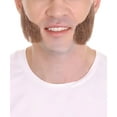 thumbnail image 1 of HPO Adult Men's Mutton Chops Side Burns Beard | Human Facial Hair Brown Color, 1 of 5