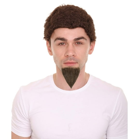 HPO Adult Men's Setit Goatee | Mixed Brown Cosplay Facial Hair| Made of Synthetic Fiber