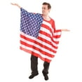 thumbnail image 1 of HPO Adult Men’s USA Flag Tunic Sports Multicolor Free Size Costume| Synthetic Fabric, 1 of 9