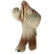 HPO Adult Unisex Bigfoot Horror Wig with Mustache and Beard Bundle | Blonde Color Options
