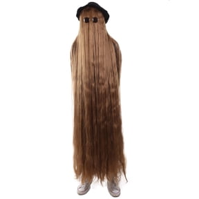 HPO Adult Unisex Dapper Creature Costume Wig Set – Includes Premium Wig, Glasses & Hat for Halloween