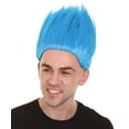 thumbnail image 1 of HPO Adult Unisex Grumpy Troll Wig | TV/Movie Cosplay Halloween Wig | Premium Breathable Capless Cap, 1 of 20
