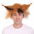 thumbnail image 1 of HPO Musical Cat Costume Wig – Brown & Black Short Straight Wig for Adult & Teen Cosplay, Unisex Fit, 1 of 9