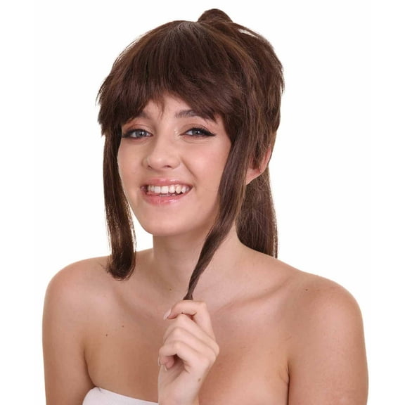 HPO | Adult Women's Animated Movie Wig | Perfect for Halloween | Breathable Capless Cap