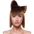 thumbnail image 1 of HPO Adult Women's Butterfly Bow Wigs Collection | Celebrity Wigs | Premium Breathable Capless Cap | Flame-retardant Synthetic Fiber, 1 of 120