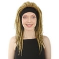 thumbnail image 1 of HPO Adult Women's Deluxe Brown Color Dreadlock Wig for Halloween & Cosplay, 1 of 10