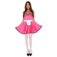 thumbnail image 1 of HPO| Adult Women's French Maid Uniform Costume | Multiple Colors Option Cosplay Costume, 1 of 85