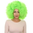 thumbnail image 1 of HPO Adult Women's Lime Green Color Small Bow Wig | Super Size Cosplay Halloween Wigs | Premium Breathable Capless Cap, 1 of 92
