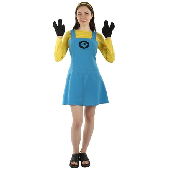 HPO| Adult Women's Movie Costume | Yellow & Blue Halloween Costume