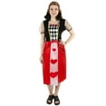 thumbnail image 1 of HPO Adult Women's Queen of Hearts Costume | Multi Color Cosplay Costume,, 1 of 7