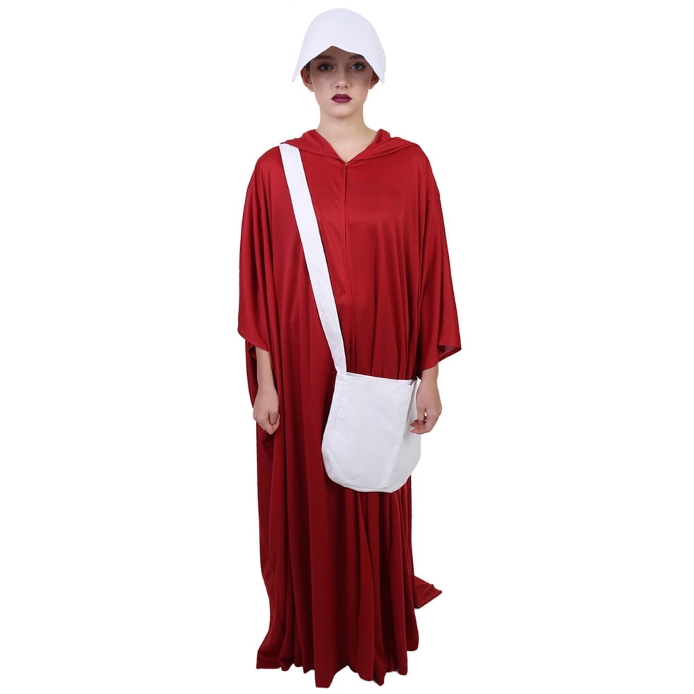 open lace back dress Amazon.com: Fun Costumes Handmaid's Tale Adult Deluxe Cloak Womens, Crimson  Red Hooded Robe Halloween Outfit, X-Small : Clothing, Shoes & Jewelry