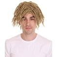thumbnail image 1 of HPO Adults Men Blonde Color Dreadlock Celebrity Cosplay Wig, Perfect for Halloween, Synthetic Fiber, 1 of 7