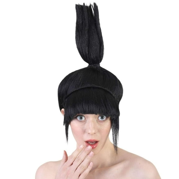 HPO Agnes Junior’s Wig Premium Breathable Capless Cap Despicable Cosplay Black Wig