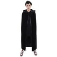 thumbnail image 1 of HPO Batman Hooded Cape Costume for Adult Men, Black, 1 of 8
