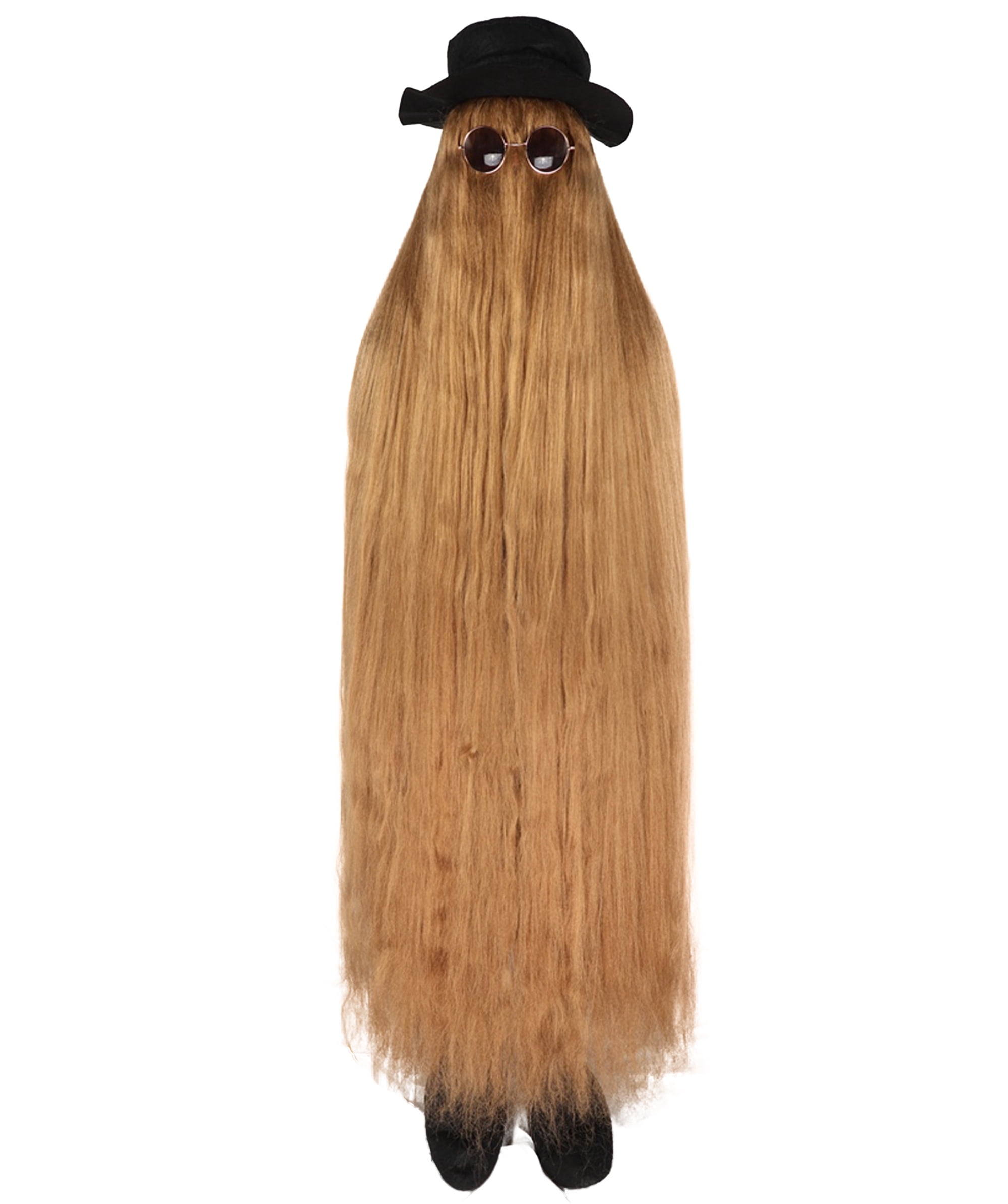 HPO Cosuin Dapper Creature Costume 60 Inch Long Wig Full Body Halloween ...