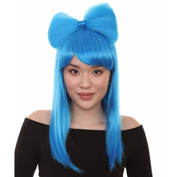 HPO|Long Butterfly Womens Wigs collection | Insect Character Cosplay Multi Color Halloween Wigs | Premium Breathable Capless Cap