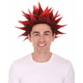 thumbnail image 1 of HPO Red Cosplay Halloween Costume Wig with Adjustable Ages Synthetic Fiber, 1 of 9