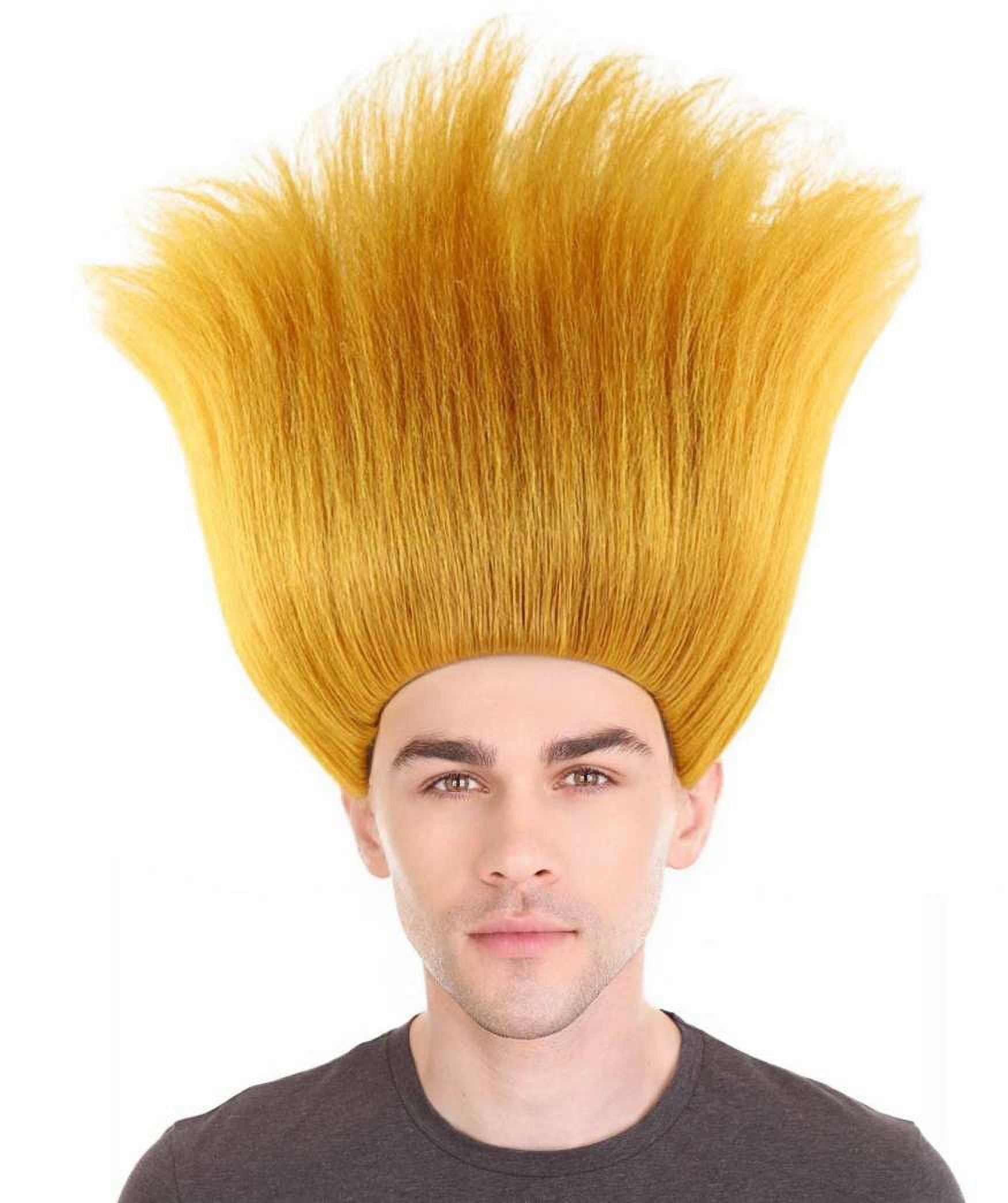 Novelty black awful toupee hot sale