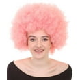 thumbnail image 1 of HPO Unisex Clown Wig – Jumbo Curly Super Size Party & Halloween Costume Wig | Premium Breathable Capless Cap, 1 of 25