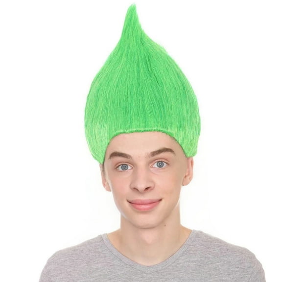 HPO| Unisex Troll Wig Collection | Multiple Color Options| Wefted Breathable Capless Cap