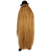 HPO 66 Inch Cousin Dapper Creature Wig Set with Hat & Sunglasses - Iconic Hairy Halloween Cosplay Outfit
