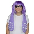 thumbnail image 1 of HPO | Women’s Inkling  Wig and Ears with Mask Set | Multiple Colors | Video Game Cosplay Wig | Capless Cap | For Teens and Adults, 1 of 27