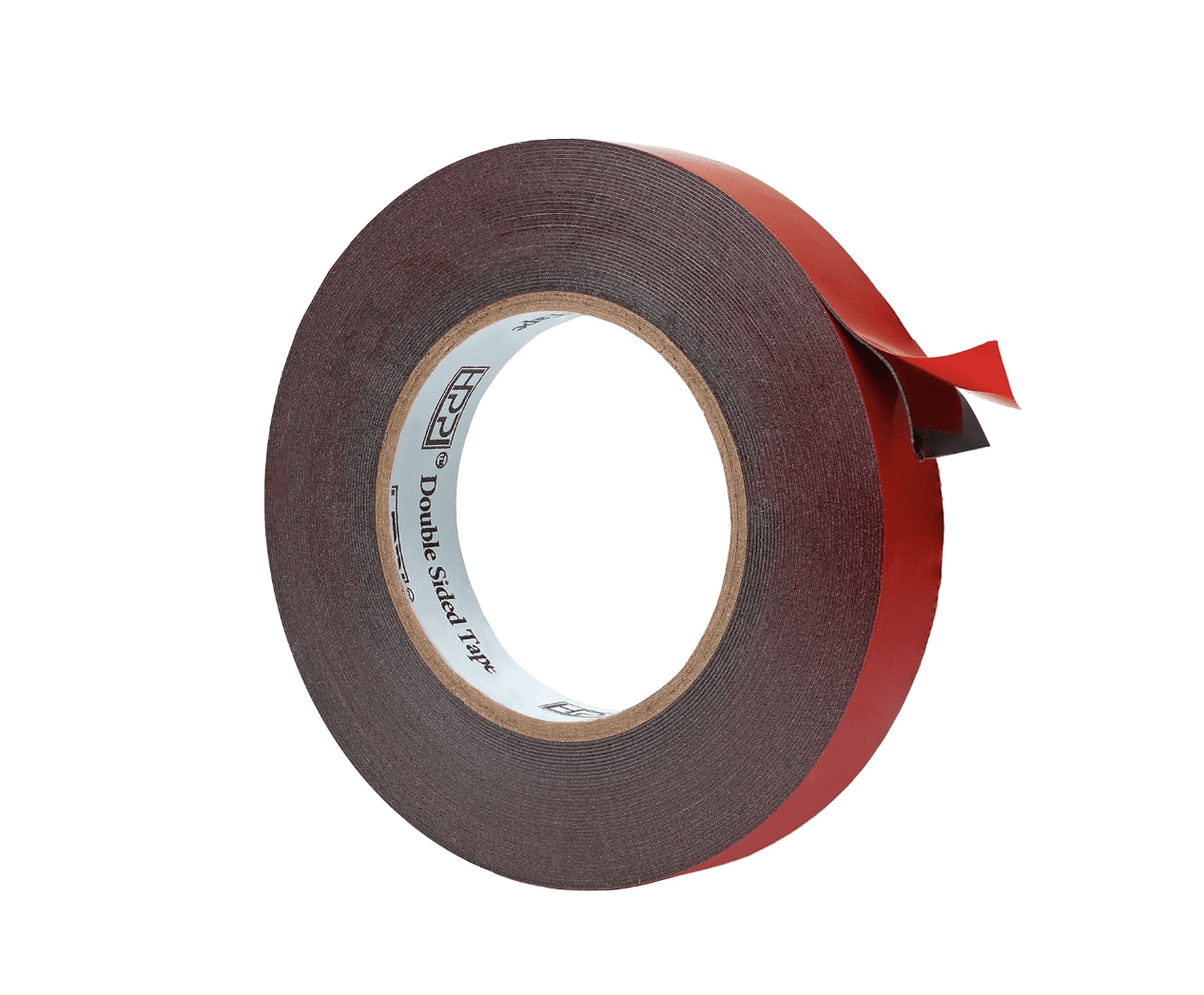 HPP Heavy Duty Double Sided Tape ,Strong and Thin Mounting Tape Black 0.75in x 15yd