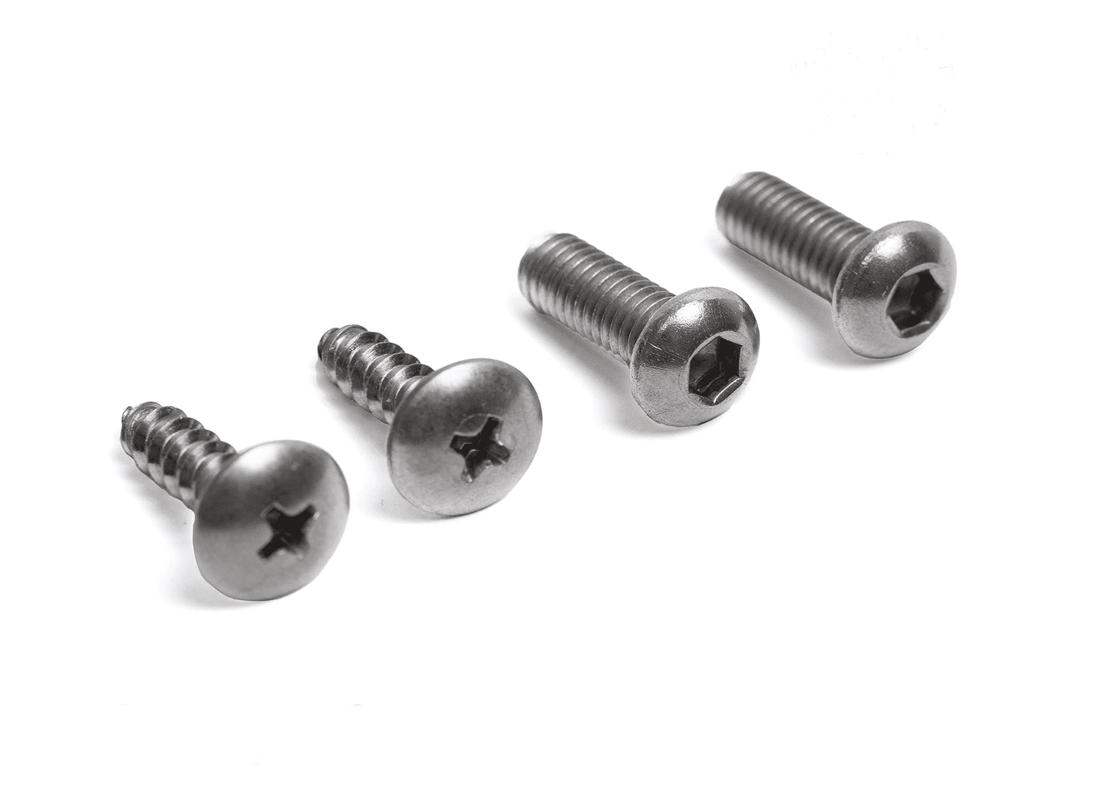 Ton's Performance Black Stainless Steel VW License Plate Screws – OEM Style, Rust Free