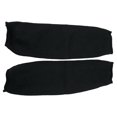 thumbnail image 1 of HPPE Cut-Resistant Gaiters Level 5 Protection for Gardening Mountaineering Rock Climbing Ankle Guards 2 Pack Black or Flax Grey, 1 of 6