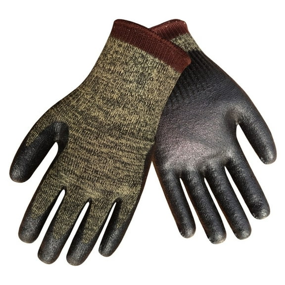 HPPE Safety Glove Steel Cut Resistant Working Gloves Nitrile Dipped 2 Pairs Aramid Fiber Anti Cut Work Glove