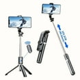 thumbnail image 1 of HPQ 40-Inch Mobile Phone Selfie Stick Tripod, A Stable Floor Stand Specially Designed For Live Streaming, With A Wireless Remote Control That Can Rotate 360°, Suitable For Smart Phones., 1 of 12