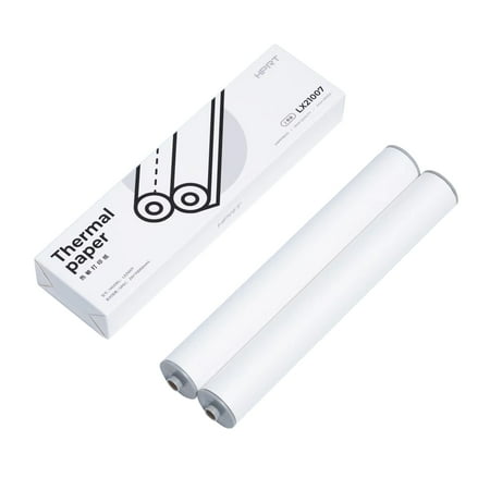 HPRT MT810 2PCS A4 Thermal Paper Roll for MT810 Thermal Printer BPA-free 10 Image Long-lasting Perfect for Photo Picture Receipt Memo PDF File Webpage Printing Instant Photo