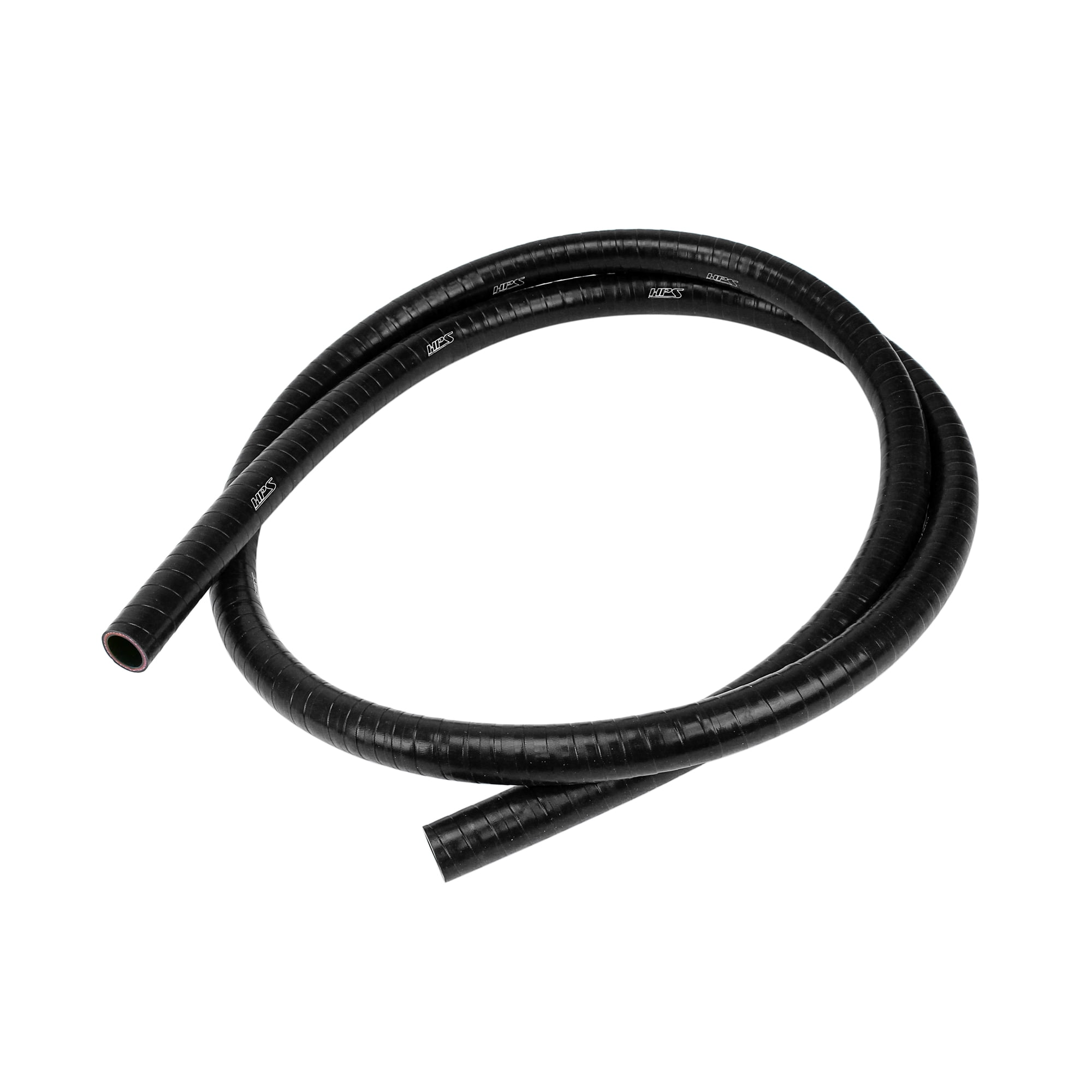 HPS 3/4 (19mm) FKM Lined Oil Resistant High Temperature Reinforced  Silicone Hose 9 Feet Black