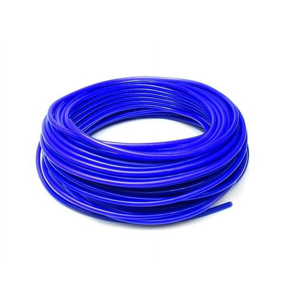 HPS 5/64" (2mm) ID Blue High Temp Silicone Vacuum Hose 50 Feet Pack