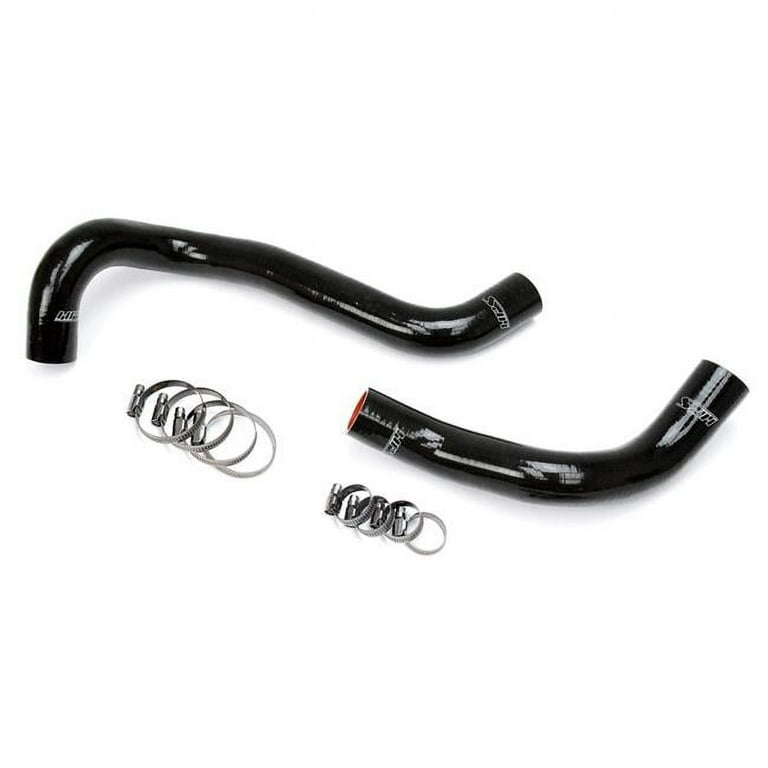 HPS 57-1303-BLK-2 Black Silicone Radiator Hose For 2008-2017