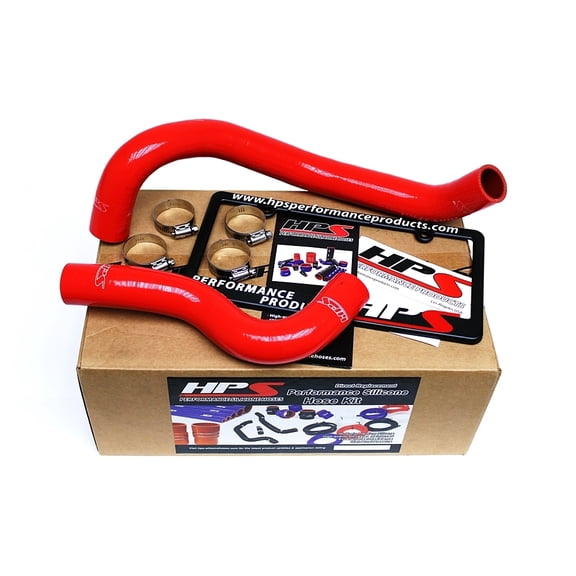 HPS 57-1438-RED Red Silicone Radiator Hose For 2007-2008 350Z VQ35HR