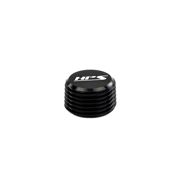 HPS AN932-05 AN Fitting NPT Allen Plug, Aluminum, Size: 1/2 NPT, Black