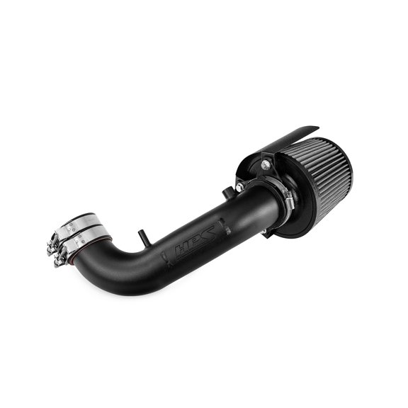 HPS Black Air Intake Kit with Heat Shield Compatible for 2002-2006 Acura RSX Base 2.0L 2002-2004 Honda CR-V 2.4L, 827-724WB