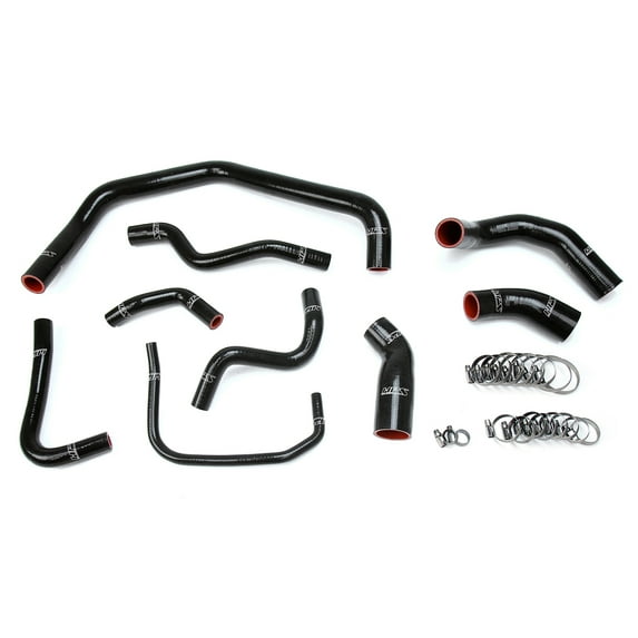HPS Black Radiator Hose For 03-04 Mustang SVT Cobra 4.6L V8 Supercharged