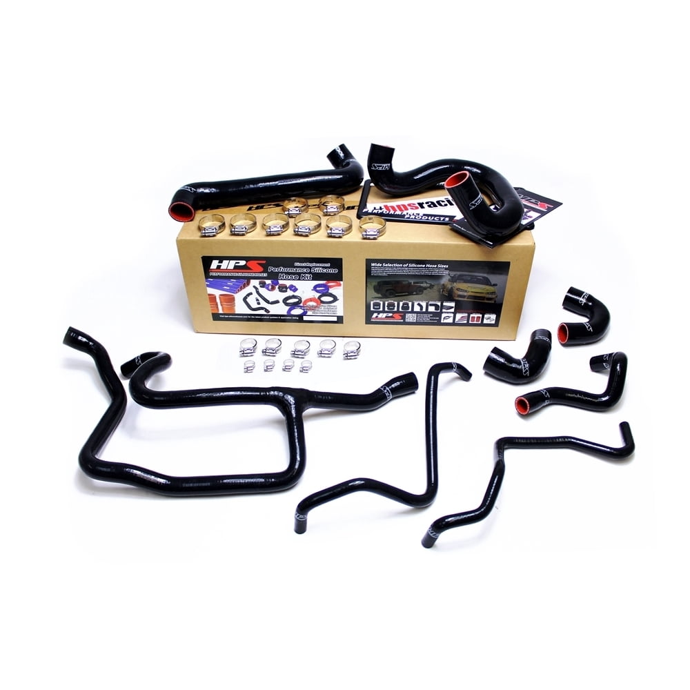 HPS Black Radiator Hose Kit For 1988-1992 E30 325i 325is 325ix 2.5L US ...