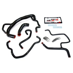 HPS Black Radiator Hose Kit For 2015-2016 Charger R/T Scat Pack 392 6.4L V8