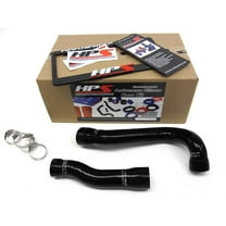 HPS Black Reinforced Silicone Radiator Hose Kit Coolant for BMW 01-06 E46 M3