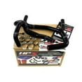 thumbnail image 1 of HPS Black Reinforced Silicone Radiator Hose Kit Coolant for Honda 03-04 CRF450R, 1 of 1