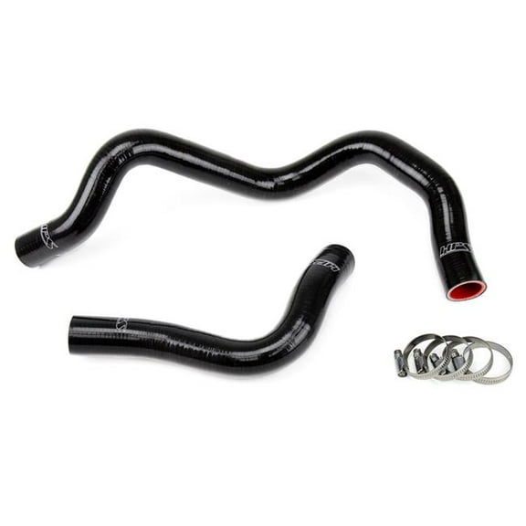 HPS Black Reinforced Silicone Radiator Hose Kit Coolant for Mazda 99-05 Miata Fits select: 1999-2005 MAZDA MX-5 MIATA