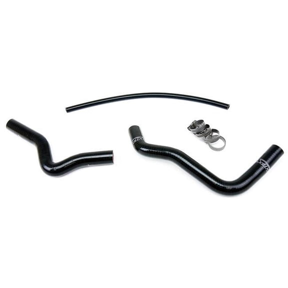 HPS Black Reinforced Silicone Radiator Hose Kit for Suzuki 02-12 RM85